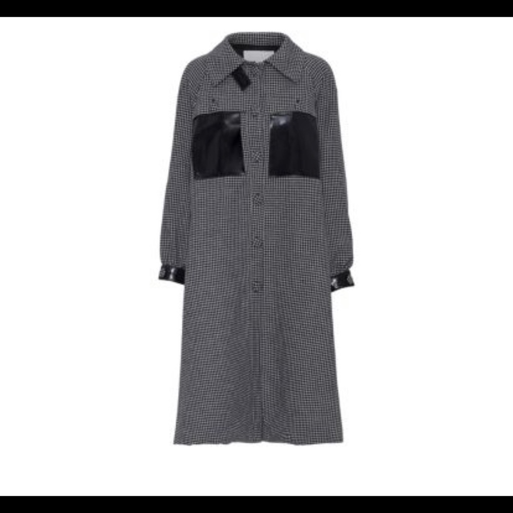 Birger Christensen A-line Houndstooth Jacket